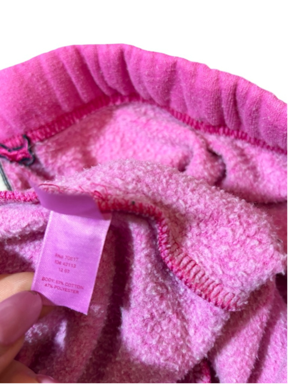 Victoria Secret PINK Sweatpants Y2K Pink Graphic Logo Cozy Lounge - Picture 10 of 10